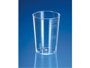 Kelímek krystal 2 cl / 4 cl / 5 cl, 40 ks