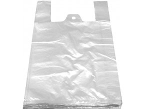 Tašky 5 kg bílé 25 + 12 x 47 cm, extra silné, 1000 ks