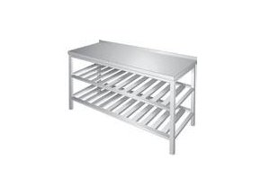 Pracovní stůl 2x rošt hloubka 700 mm