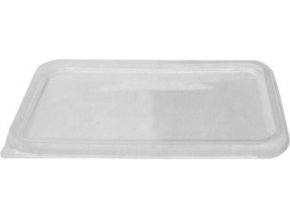 Víčko průhledné pro vaničky hranaté PP - II