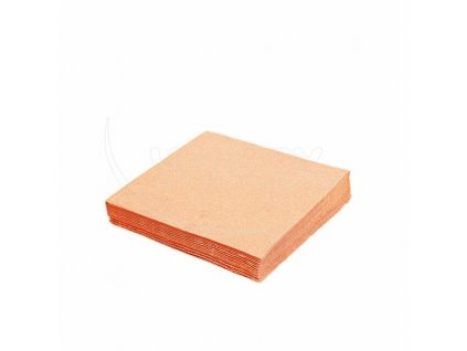 Ubrousky 2vrst 33x33 apricot 250ks  0186904