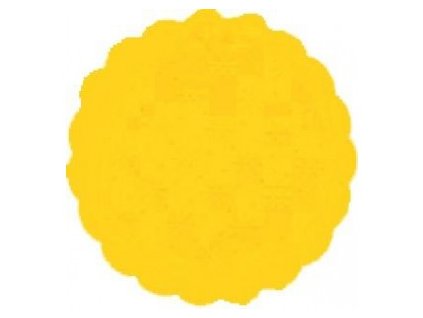 Rozetky PREMIUM 9cm žluté 500ks  0189905