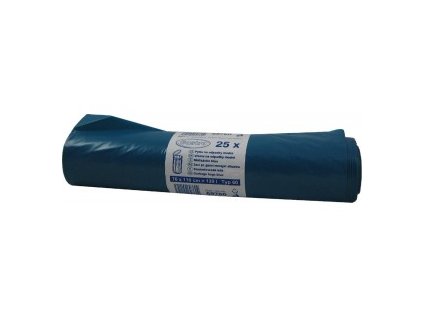 Pytel na odpadky (LDPE) modrý 70 x 110cm 120l 25ks
