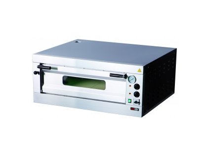 Pizza pec jednopatrová nerez E 4