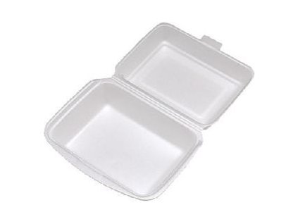 Menu box (XPS) bílý 185 x 133 x 75 mm 580ml 125ks
