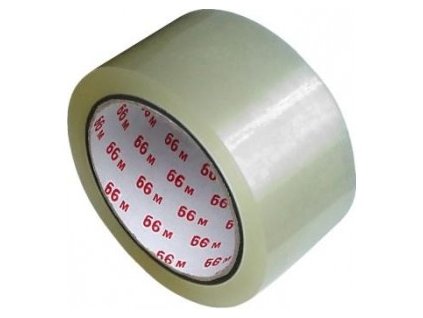 Lepicí páska (PP/Hot-melt) transparentní 48mm x 66m 1ks