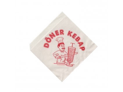 Sáčky na kebap 16x16cm 500ks