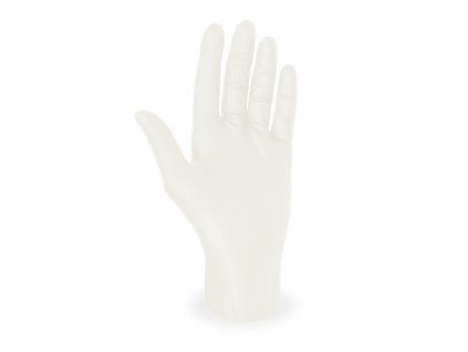 Rukavice latex bílé nepudrované S 100ks