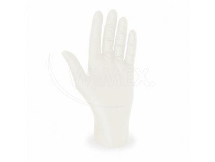 Rukavice latex bílé XL 100ks