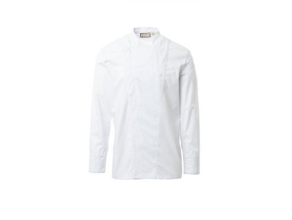 Rondon pro kuchaře se stojáčkem STARRED MESH RIPSTOP, bílý