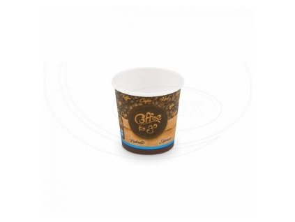 Papírový kelímek "Coffee to go" 110 ml, XS (Ø 62 mm) [50 ks]