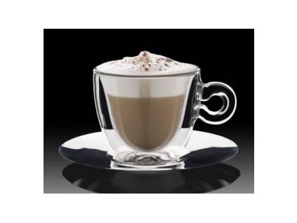 Thermic glass Cappuccino plus podšalek 2ks
