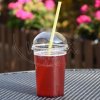 Víčko vypouklé (rPET) s otvorem pro kelímek ⌀95mm 50ks