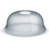 Víčko vypouklé (rPET) s otvorem pro kelímek ⌀95mm 50ks