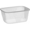 Miska (PP) hranatá průhledná 108x81mm 250ml 100ks