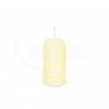 Svíčka válcová ⌀40x80mm béžová 4ks