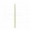 Svíčka kónická ⌀23x24,5cm béžová 10ks