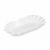 Papírová miska (FSC Mix) nepromastitelná oválná bílá 20,5x12,5x3,5cm 250ks