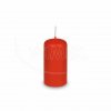 Svíčka válcová ⌀50x100mm červená 4ks