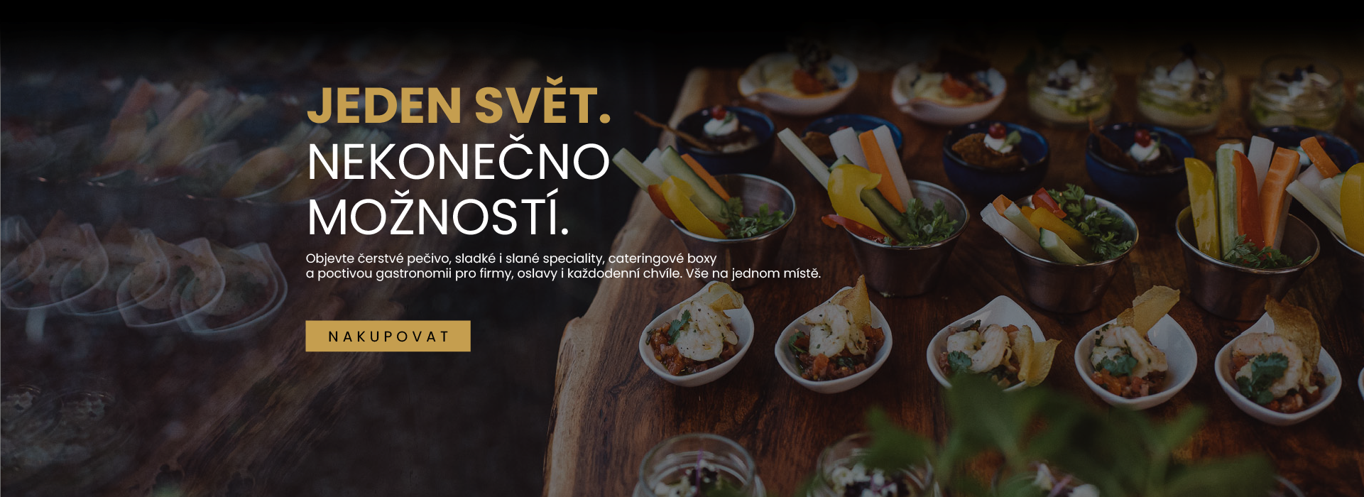 Gastrosvět e-shop – čerstvé pečivo, cateringové boxy, sladké i slané speciality pro každou příležitost.