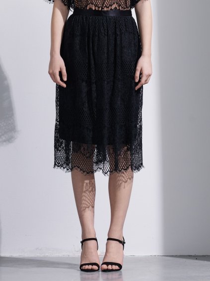 Skirt lace BlackGavalcova