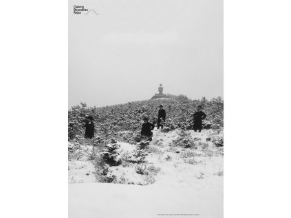 Muži ve sněhu Goszler Kreslicí plátno 1
