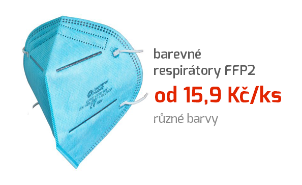 Barevné respirátory