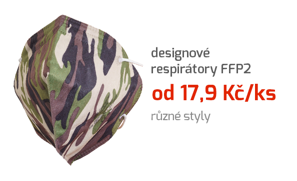Designové respirátory