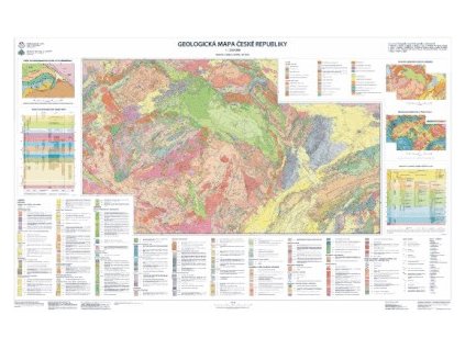 46008 geologicka mapa cr 1 500 000 ceska neslozena