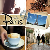 Cafe Paris 1 CD - francouzská hudba GLOBAL JOURNEY