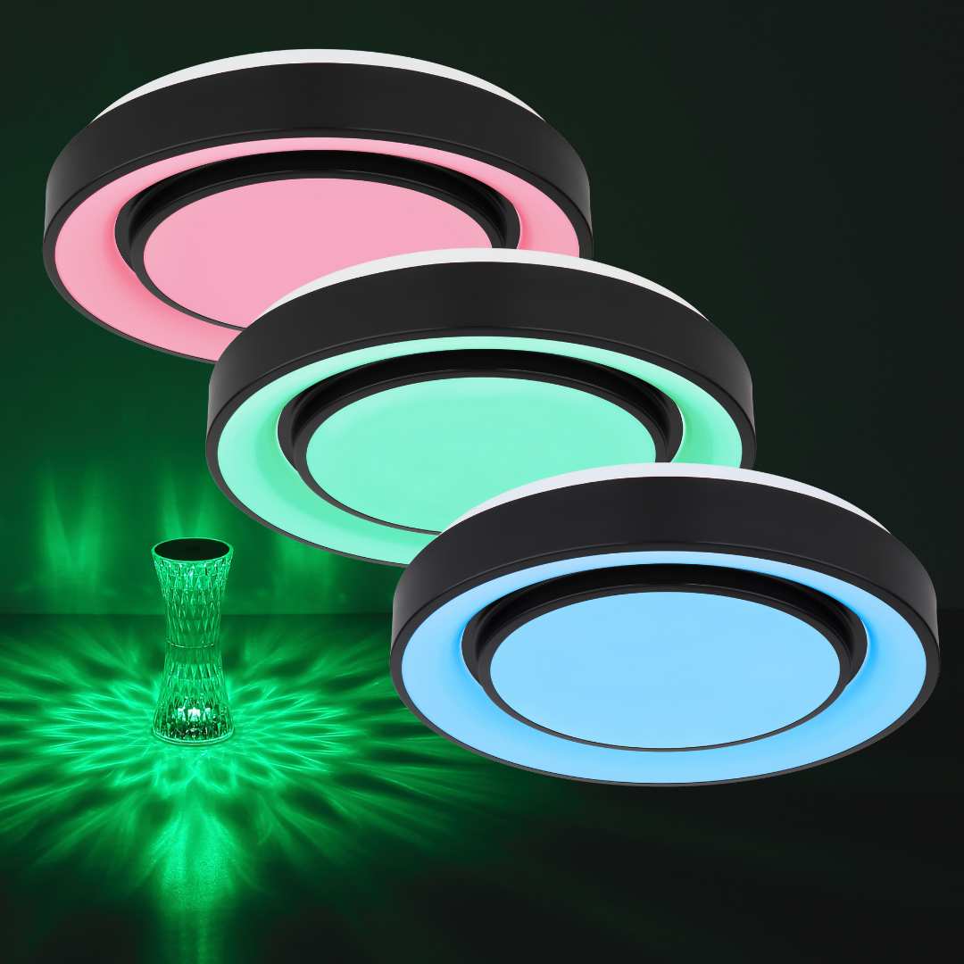 RGB LED technológia vo svietidlách