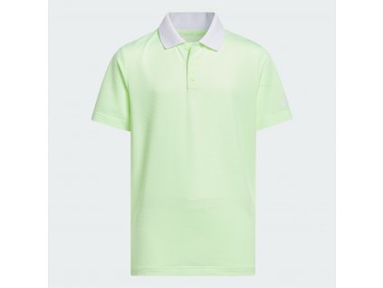 AD Boys´ Striped Polo Shirt Green 128