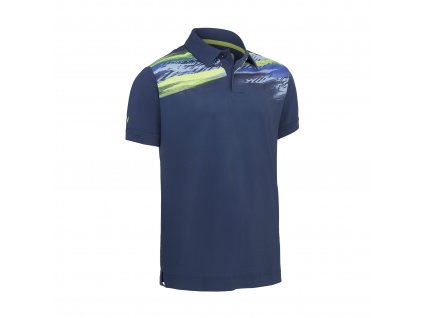 CALLAWAY Active Texture Print pánské tričko modré