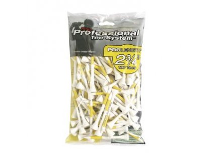 Pride Sports PRIDE PROFESSIONAL dřevěná golfová týčka 69 mm (2-3/4" ) 100 ks)