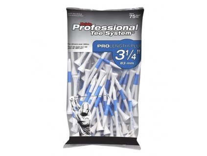 Pride Sports PRIDE PROFESSIONAL dřevěná golfová týčka3 1/4 83 mm (75 ks)