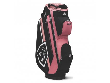 CALLAWAY Chev 14+ cart bag černo-růžový
