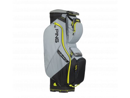 PING Traverse 214 cart bag šedo-žlutý