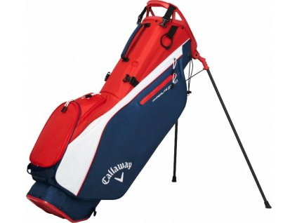 BG CG STN HL ZERO DBL RED/WHITE/NAVY 23 GOLF_BAGS SOFT GOODS RED/WHITE/NAVY