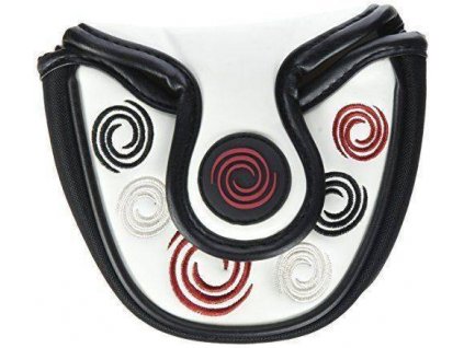 HC OD MENS SWIRL MALLET WHT 14 HEAD_COVERS SOFT GOODS WHT