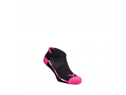AC CG SOCK WMN SPRT TB LOW 2 BLK/PK OSFM CG AC SOCK FOOTWEAR BLK/PNK