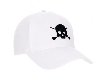 CAP VV SKULL BASIC Emb. white