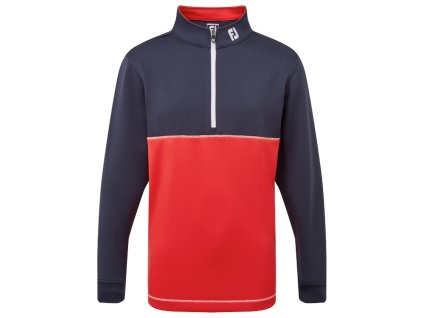 JUNIORCOLOUR BLOCK CHILL-OUTSRED NAVY