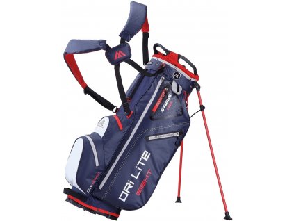 BIG MAX BAG STAND DRI LITE EIGHT NAVY/WHITE/RED