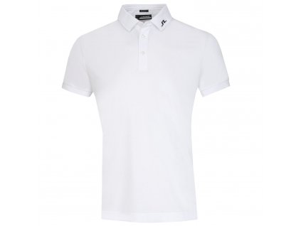 J.Lindeberg KV Regular Fit Polo pánské L white