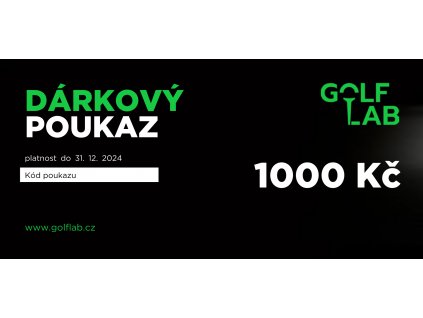 Dárkový poukaz 1000 Kč