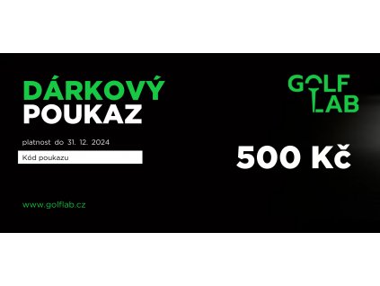Dárkový poukaz 500 Kč