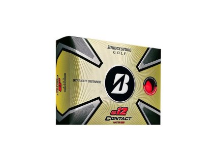 bridgestone balls e12 contact 23 red cervene 3 plastove 3ks jah