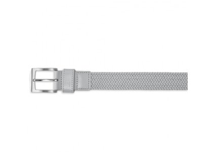 fj pasek essential striped braided belt sedy ugp