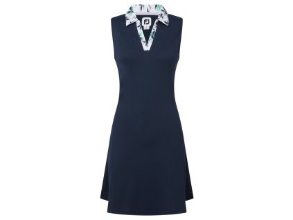 footjoy w saty floral trim tmave modre uzj