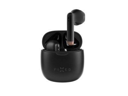Bezdrátová TWS sluchátka FIXED Pods, černá